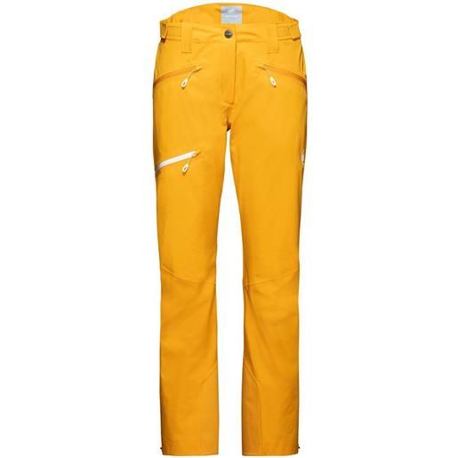 Mammut stoney pants giallo 46 / regular donna