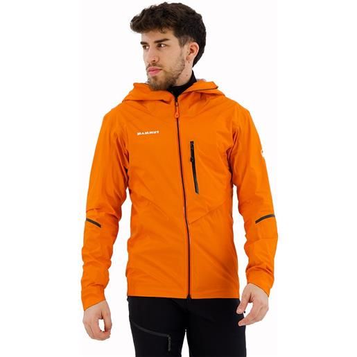 Mammut nordwand light jacket arancione s uomo