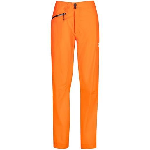 Mammut nordwand light pants arancione 2xl uomo