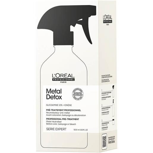 L'Oréal Professionnel serie expert metal detox pre-treatment 500ml - spray pre-trattamento anti-metallo capelli colorati