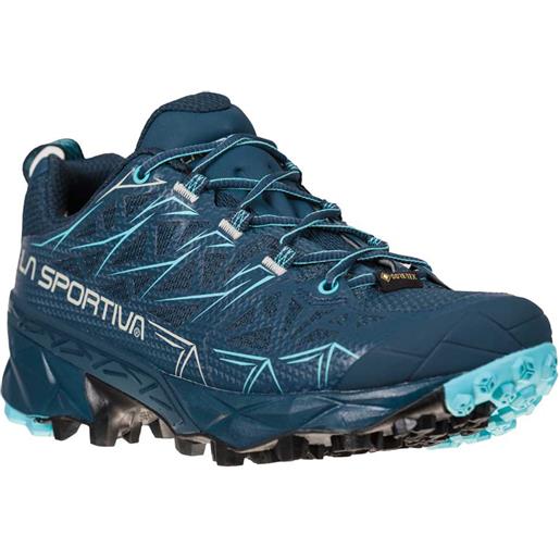 La Sportiva akyra goretex trail running shoes blu eu 37