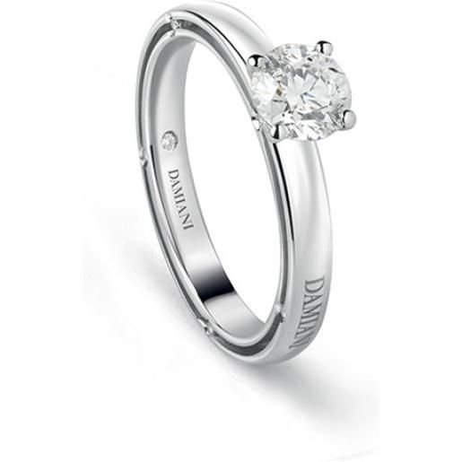 Damiani anello di fidanzamento d. Side in oro bianco 0,26 carati