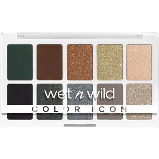WET N WILD color icon 10-pan shadow palette n. 4076e lights off