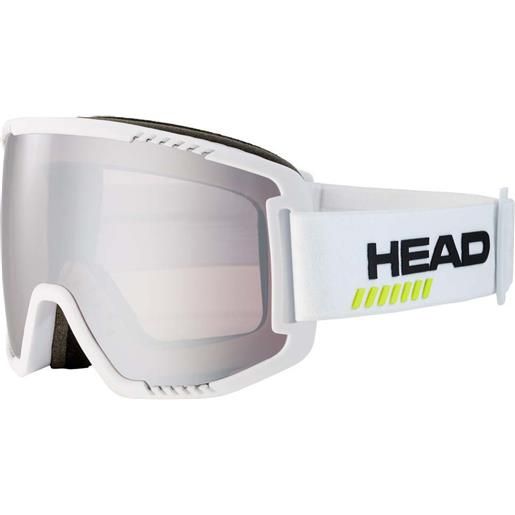 Head contex pro 5k race+spare lens l ski goggles bianco, arancione white chrome/cat2 + orange/cat1