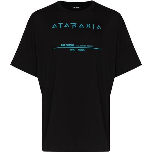 Raf Simons t-shirt ataraxia tour - nero