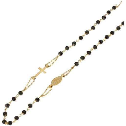 Gioielleria Lucchese Oro collana rosario oro giallo madonna miracolosa 803321716837