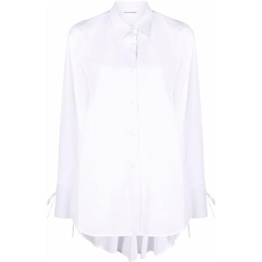 Cecilie Bahnsen camicia con cut-out jushn - bianco