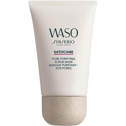 Shiseido waso satocane pore purifying scrub mask - maschera purificante 80 ml