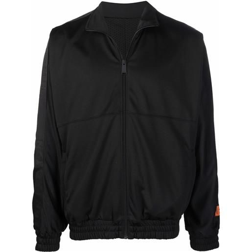 Heron Preston giacca sportiva con applicazione - nero