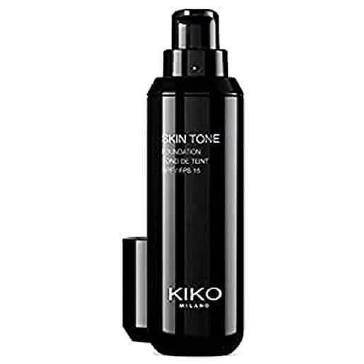 KIKO milano skin tone foundation 04 | fondotinta fluido illuminante spf 15