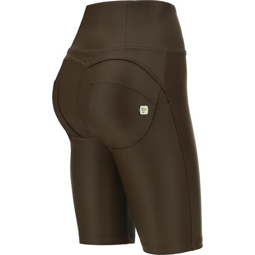 Freddy pantalone wr. Up® biker similpelle vita alta con zip