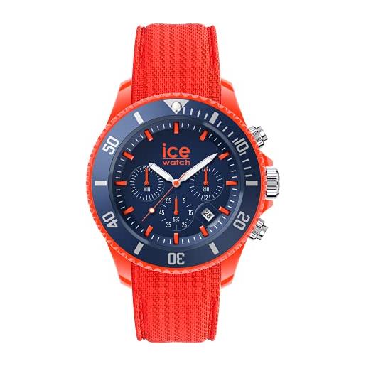 Ice-watch - ice chrono orange blue - orologio arancione da uomocon cinturino in silicone - chrono - 019841 (large)