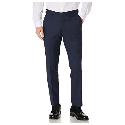 Pierre Cardin pantaloni futureflex ryan eleganti, blu, 62 uomo