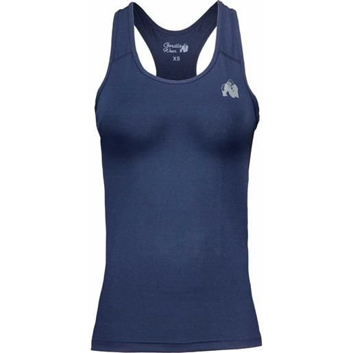 Gorilla Wear canotta aspen - blu navy