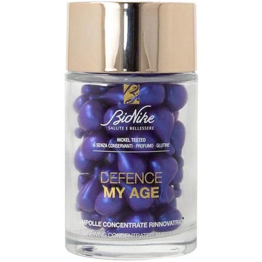 Bionike defence my age ampolle concentrate rinnovatrici 60 pezzi Bionike