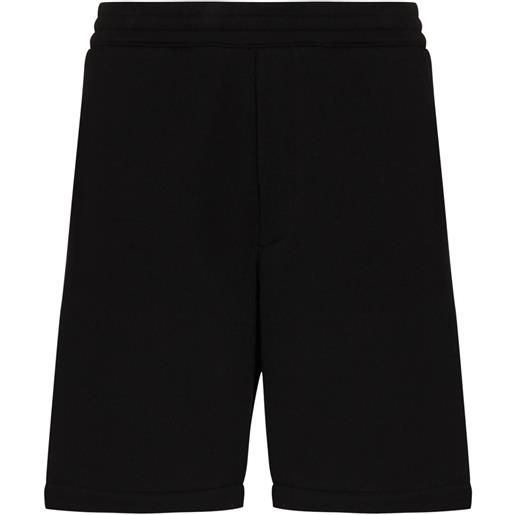 Alexander McQueen pantaloni sportivi con logo - nero