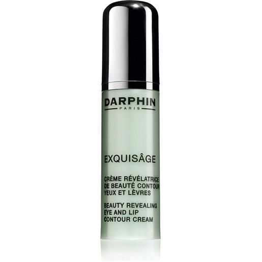 Darphin exquisage - crema rivelatrice di bellezza contorno occhi e labbra, 15ml