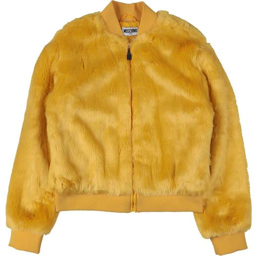 MOSCHINO TEEN - teddy coat