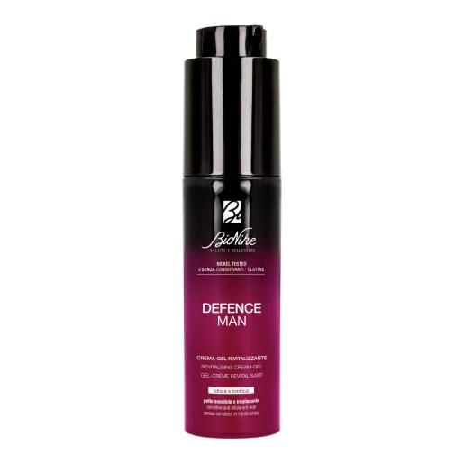 Bionike defence man - energise crema gel rivitalizzante per uomo, azione tonificante e antiossidante, idrata e protegge, dona freschezza immediata alla pelle, 50 ml