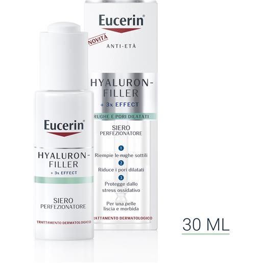 BEIERSDORF SPA eucerin hyaluron filler + 3x effect siero perfezionatore - siero antietà per pori dilatati - 30 ml