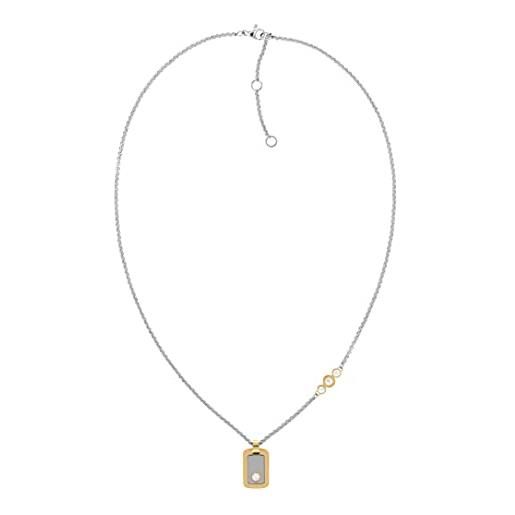 Tommy Hilfiger jewelry collana da donna in acciaio inossidabile con cristalli - 2780541