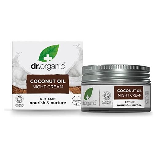 Dr. Organic do crema de noche aceite de coco orgánico 50ml. 