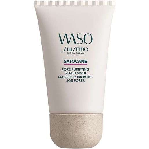 Shiseido waso satocane pore purifying scrub mask