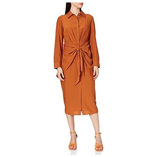 Sisley dress 49nw5vhs6, arancione 37d, 52 donna