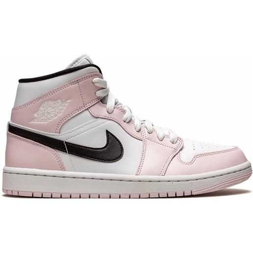 Jordan sneakers air Jordan 1 mid barely rose - bianco