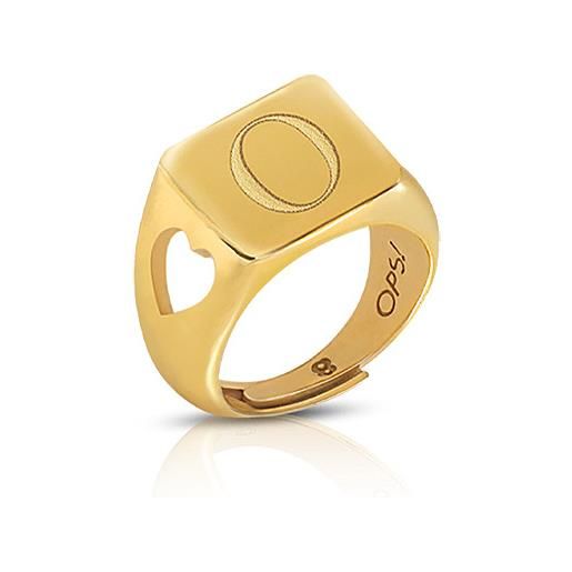 Ops Objects anello donna gioiello Ops Objects icon lettera o ops-icg63