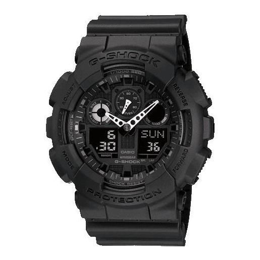 G-Shock orologio G-Shock ga-100-1a1er analogico ultra resistente nero