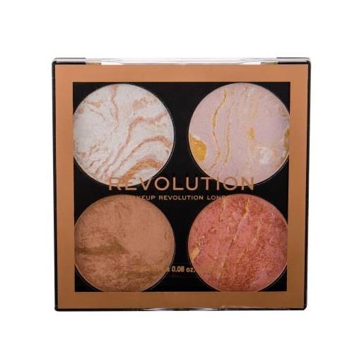 Makeup Revolution London cheek kit palette illuminanti e bronzer 8.8 g tonalità take a breather