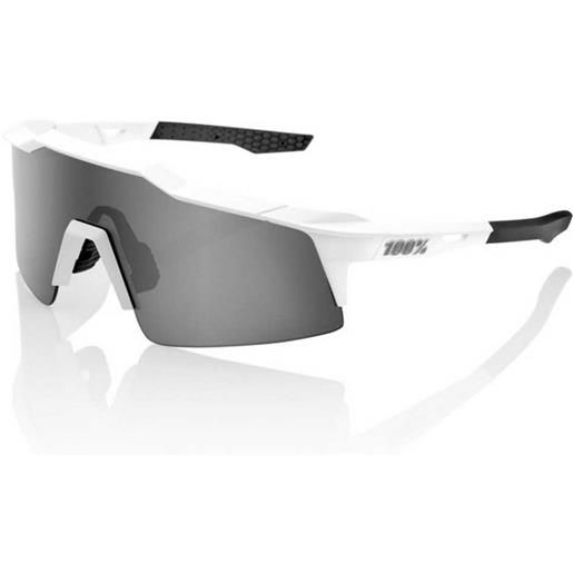 100percent speedcraft sl sunglasses bianco hiper silver mirror/cat3