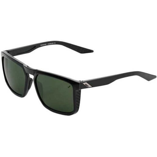 100percent renshaw sunglasses nero hiper blue multilayer mirror/cat3