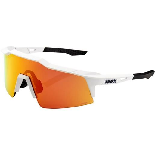 100percent speedcraft sl sunglasses bianco hiper red multilayer mirror/cat3