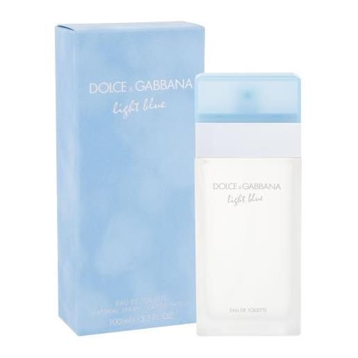 Dolce&Gabbana light blue 100 ml eau de toilette per donna