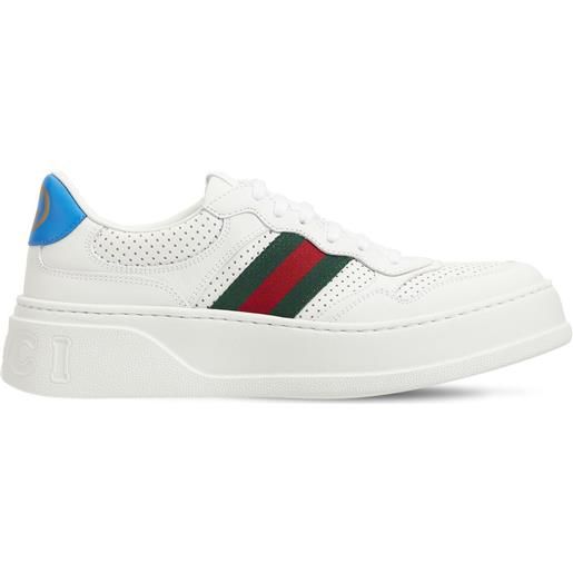 GUCCI sneakers chunky b in pelle 50mm