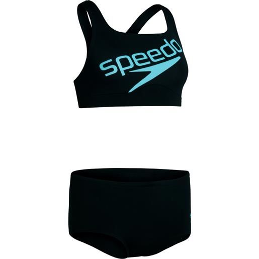 Speedo boom logo placement 2pc costume due pezzi