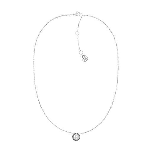 Tommy Hilfiger jewelry collana da donna in acciaio inossidabile con cristalli - 2780568
