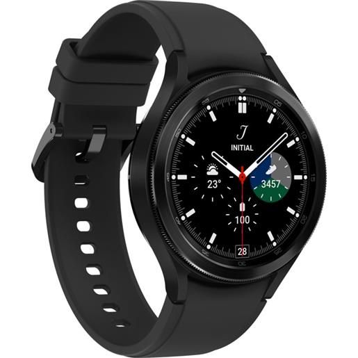 Samsung smartwatch Samsung galaxy watch4 classic ghiera interattiva 16gb 46mm acciaio inossidabile nero (no samsung pay)