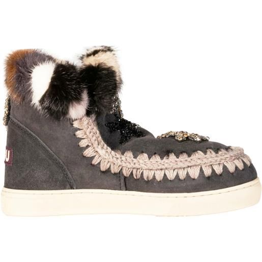 MOU boot modello eski sneaker star con pelo