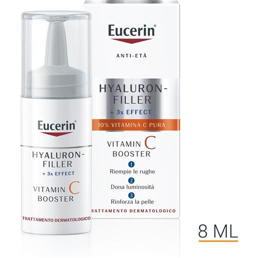Eucerin hyaluron-filler vitamin c booster 3 x 8 ml