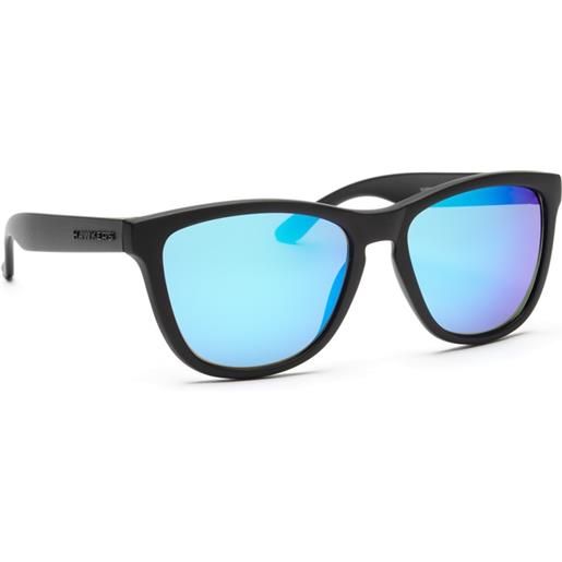 Hawkers carbon black clear blue one