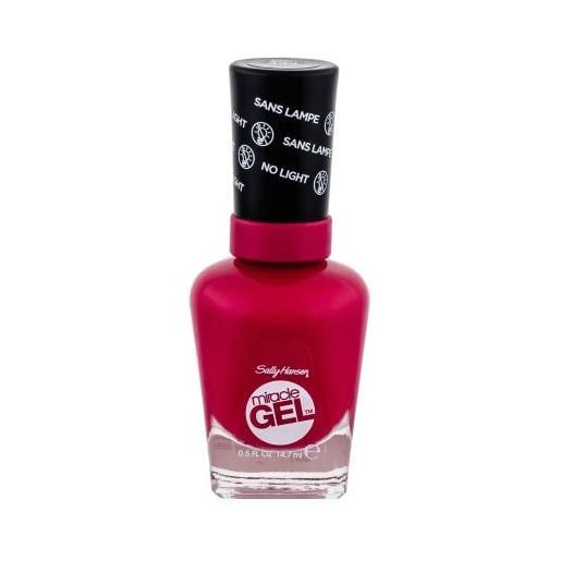 Sally Hansen miracle gel smalto gel per unghie 14.7 ml tonalità 444 off with her red!
