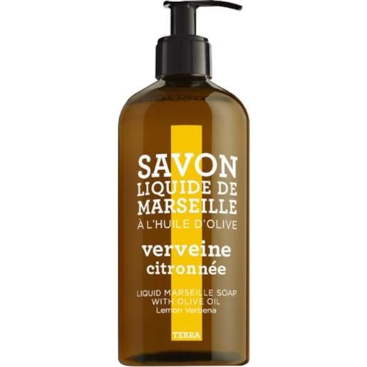 Compagnie de Provence terra - verveine citronnée savon liquide de marseille 500 ml