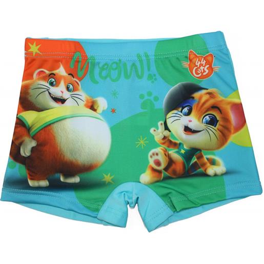 Regabilia costume boxer 44 gatti azzurro - 4/5 anni