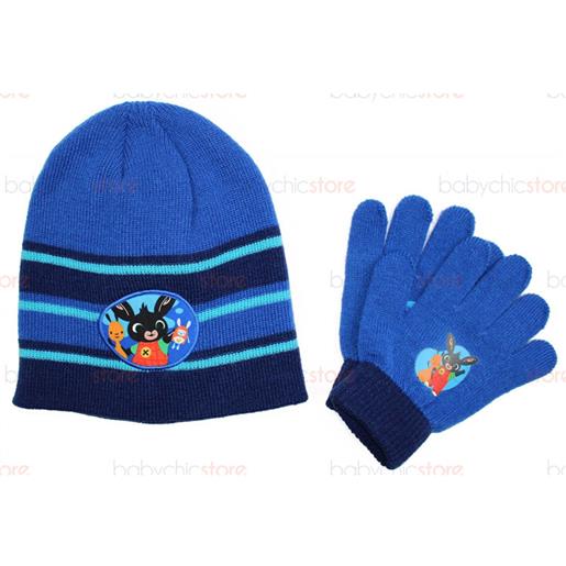 Regabilia set cappello e guanti di bing - blu