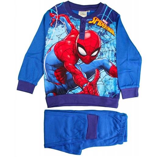Regabilia pigiama disney spiderman - azzurro 3 anni