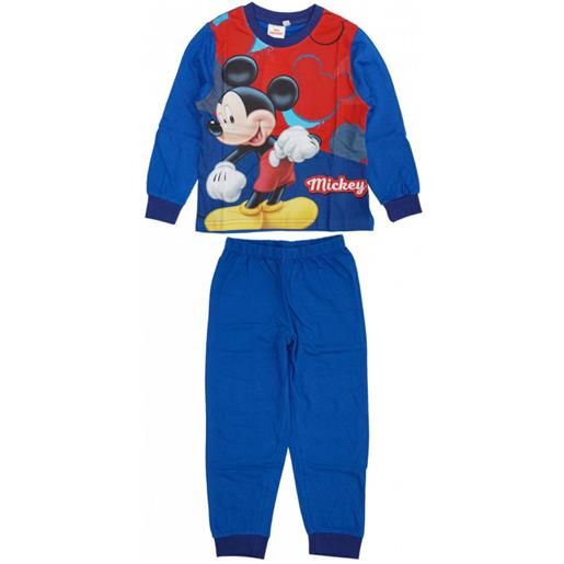 Regabilia pigiama disney mickey mouse - blu 3 anni