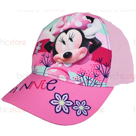 Regabilia cappellino con visiera di minnie - flowers rosa